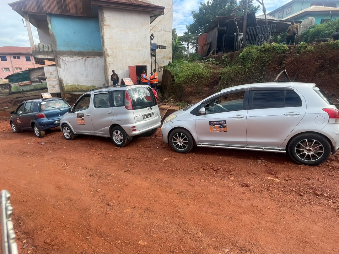 Driving in Bamenda Road